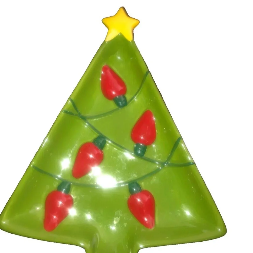Hallmark Decoration Trinket‎ Dish Christmas Tree Shaped